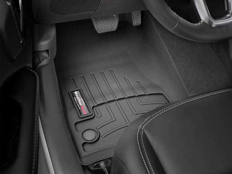 WeatherTech 4413131 FloorLiner Black Front Floor Mats For 2020+ Jeep Gladiator