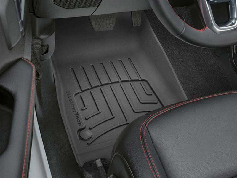 WeatherTech 4413131IM FloorLiner HP Black Front Floor Mats For 2020+ Jeep Gladiator