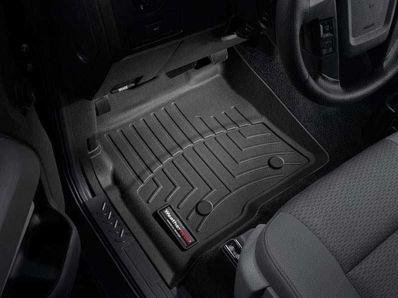 WeatherTech 444091 Black Front FloorLiner Floor Mats 2009-2014 Ford F-150