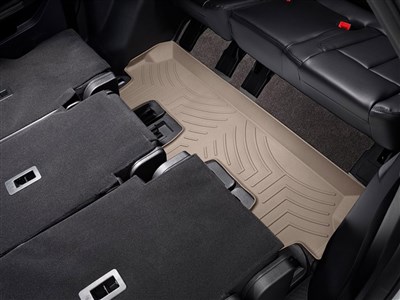WeatherTech 4512953 Tan 3rd Row (Bench) FloorLiner For 2018-up Expedition Max  2018-up Navigator L