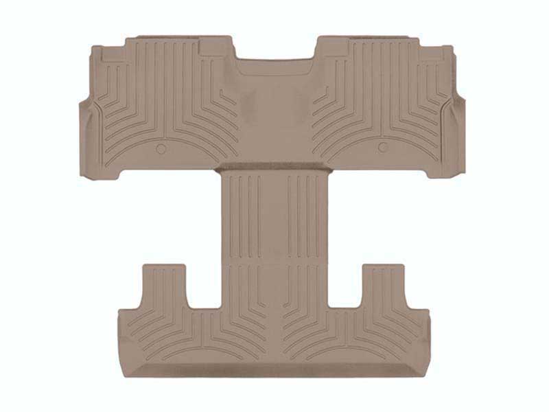 WeatherTech 4512955IM Tan 2nd Bucket & 3rd Row FloorLiner HP, 2018-up Expedition Max & Navigator L