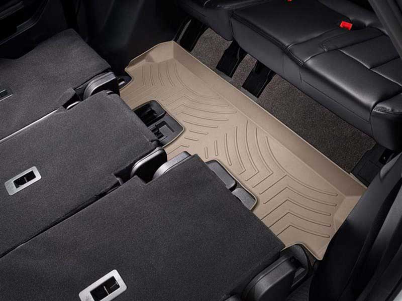 WeatherTech 4512956 Tan 3rd Row (Bench) FloorLiner For 2018-up Expedition and 2018-up Navigator