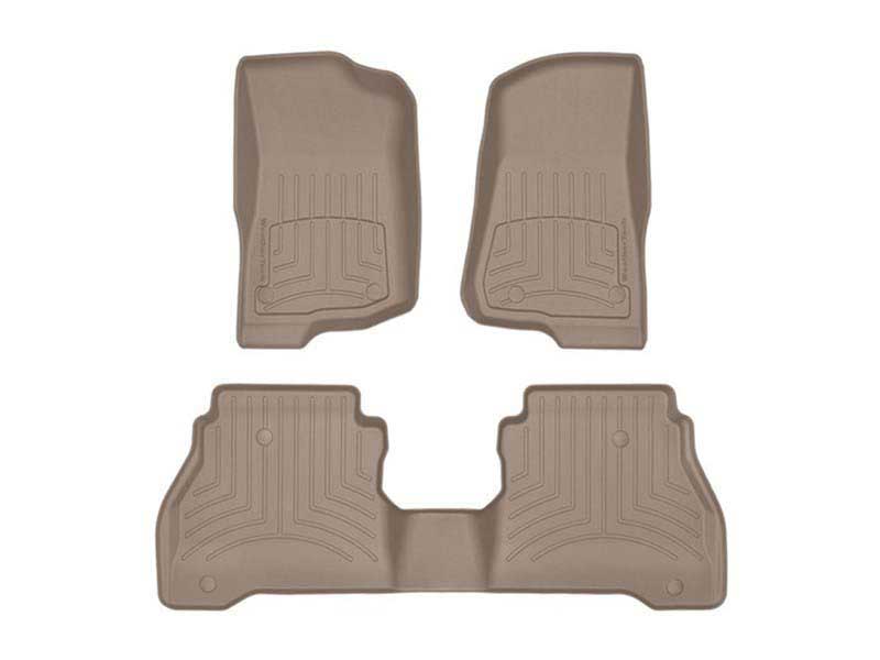 WeatherTech 451313-1-4IM FloorLiner HP Tan Front & Rear Floor Mats For 2020+ Jeep Gladiator