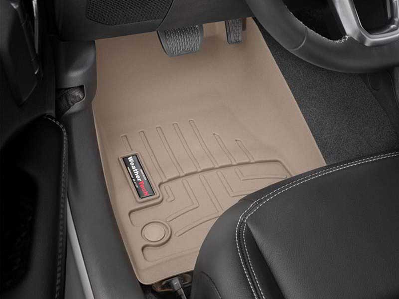 WeatherTech 4513131 FloorLiner Tan Front Floor Mats For 2020+ Jeep Gladiator