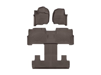WeatherTech 471295-1-5IM Cocoa 1st 2nd Bucket & 3rd FloorLiner HP 2018-up Expedition Max Navigator L