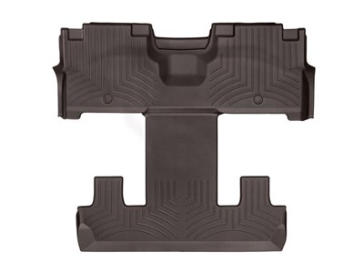 WeatherTech 4716654 Cocoa 2nd Row Bucket & 3rd Row FloorLiner For 2021-up Ford Expedition
