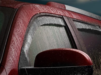 WeatherTech 82922 Front & Rear Dark Smoke Side Window Deflectors For 2018+ Wrangler JL & Gladiator