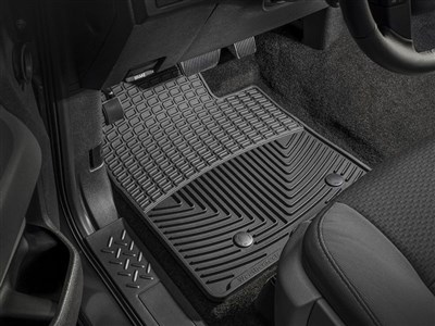 WeatherTech W137 Front Black Rubber Floor Mats 2009-2014 Ford F-150 SuperCrew