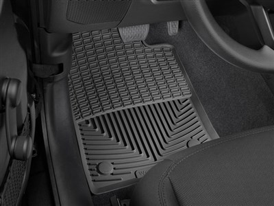 WeatherTech W475-W511 Black Front & Rear All-Weather Rubber Floor Mats For 2020+ Jeep Gladiator