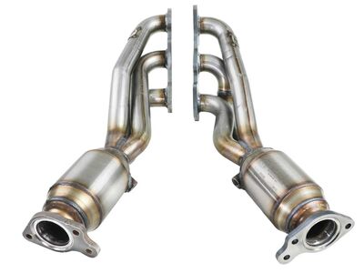 aFe 48-46001-1HC Twisted Steel 1-5/8" Stainless Headers for Tundra Tacoma 4Runner FJ Cruiser / aFe 48-46001-1HC Stainless 1-5/8" Headers
