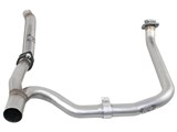 aFe 48-46210 Stainless 2" to 2-1/2" Loop Delete Down-Pipe and Y-Pipe 2012-2018 Wrangler JK 4-Dr / aFe Power 48-46210