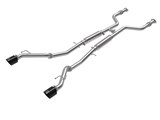 aFe 49-36138-B Takeda Stainless 2.5-inch Cat-Back Exhaust with Black Tips for 2023-up Nissan Z / aFe 49-36138-B Takeda Stainless 2.5-inch Cat-Back