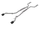 aFe 49-36138-C Takeda Stainless 2.5" Cat-Back Exhaust with Carbon Fiber Tips for 2023-up Nissan Z / aFe 49-36138-C Takeda Stainless 2.5-inch Cat-Back
