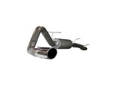 aFe 49-43003 Large Bore-HD 4" 409 Stainless Steel Cat-Back Exhaust 2003-2007 Ford Truck 6.0 Diesel / aFe Power 49-43003 Cat-Back Exhaust