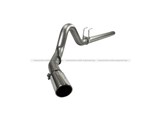 aFe 49-43006 Large Bore-HD 4" 409 Stainless Steel DPF-Back Exhaust System 2008-2010 Ford Truck 6.4L / aFe Power 49-43006 DPF-Back Exhaust
