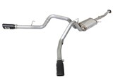 aFe Power 49-43070-B MACH Force-Xp 3" 409 Stainless Cat-Back Exhaust System 2015-2020 F150 Ecoboost / aFe Power 49-43070-B  --  13-HP Gain!