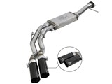 aFe 49-43078-B Rebel Series 3" to 2-1/2" 409 Stainless Cat-Back Exhaust 2011-2014 F150 Ecoboost 3.5 / aFe Power 49-43078-B  --  15HP Gain!