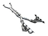 ARH Z06-06178300LSWC 1-7/8"x3" Long-Tube Headers with 3" X-Pipe & No Cats for 2006-2013 Corvette Z06 / American Racing Headers Z06-06178300LSWC Headers
