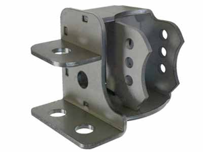 Artec Industries BR1038 Adjustable Inner Frame Bracket 10 Degree Front Passenger/Rear Driver Single / Artec Industries BR1038 Frame Brackets