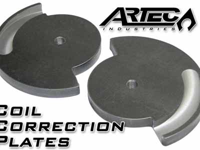 Artec Industries BR1041 Jeep ZJ Coil Correction Plates 93-98 Jeep ZJ Pair / Artec Industries BR1041 Coil Correction Plate