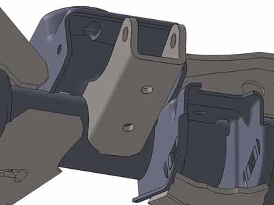 Artec Industries HS6021 Aluminum Ultimate Dana 60 High Steer Arms 5-hole Pair / Artec Industries HS6021 Steering Arms