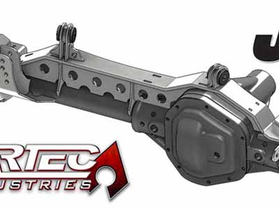 Artec Industries JK6013 JK 1 Ton Front Dana 60 Swap Kit W/Adjustable Truss Upper Link Mount Single / Artec Industries JK6013 Axle Truss