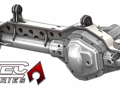 Artec Industries JK6033 JK 1 Ton Superduty 99-04 Front Dana 60 Swap Kit W/Adj Truss Upper Link Mount / Artec Industries JK6033 Axle Truss