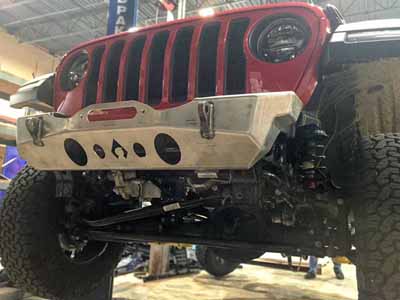 Artec Industries JL5301 Wranger JL Nighthawk Front Bumper Bare / Artec Industries JL5301 Front Bumpers