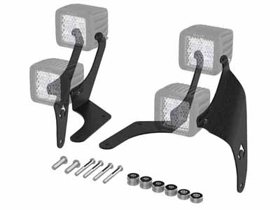 Artec Industries JL5603 JL A-Pillar Dual Led Cube Light Mount / Artec Industries JL5603 Lighting Mounting Brackets