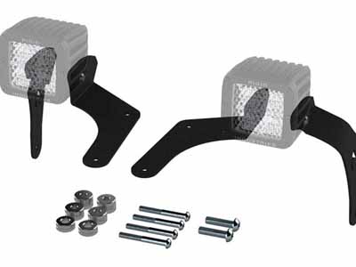 Artec Industries JL5605 Jl A-Pillar Single Led Cube Light Mount / Artec Industries JL5605 Lighting Mounting Bracket