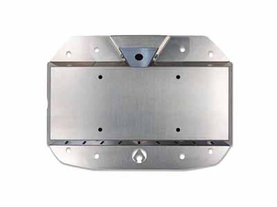 Artec Industries JL5623 JL Spare Tire Delete Kit Bare Aluminum / Artec Industries JL5623 Spare Tire Delete