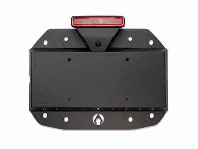 Artec Industries JL5624 JL Spare Tire Delete Kit Powdercoat Aluminum / Artec Industries JL5624 Spare Tire Delete