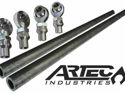 Artec Industries SK1403 Cossover Steering Kit with 7/8 Inch Premium JMX Rod Ends / Artec Industries SK1403 Power Steering Kits