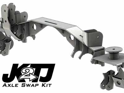 Artec Industries TJ4418 JK2TJ Rear Swap Kit W/Truss / Artec Industries TJ4418 Axle Truss