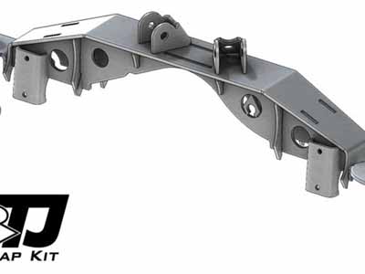 Artec Industries TJ4425 JK2TJ Triangulated Swap Kit W/Truss 2.63 Inch / High Clearance / Artec Industries TJ4425 Axle Truss