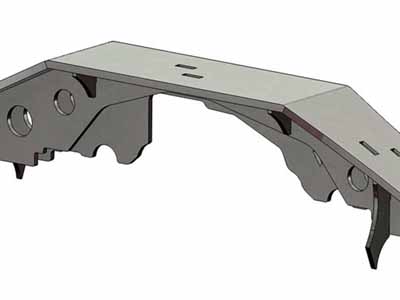 Artec Industries TR1005 Sterling 10.25 Rear Modular Truss / Artec Industries TR1005 Axle Truss