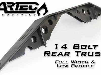 Artec Industries TR1401 14 Bolt Rear Truss Single Rear Wheel SRW / Artec Industries TR1401 Axle Truss
