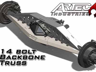 Artec Industries TR1407 14 Bolt Backbone Truss / Artec Industries TR1407 Axle Truss