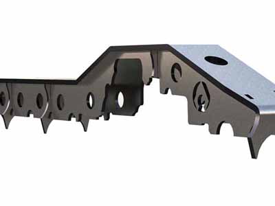 Artec Industries TR6056 Low Profile Front Truss For Ultimate Dana 60 / Artec Industries TR6056 Axle Truss