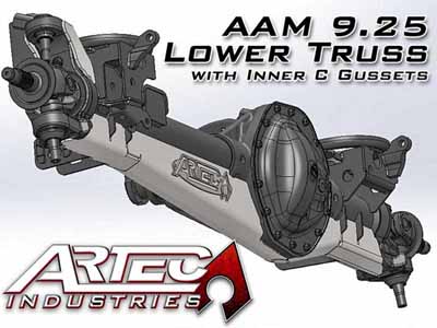 Artec Industries TR9251 AAM 9.25 Lower Truss W/Inner C Gussets / Artec Industries TR9251 Axle Truss