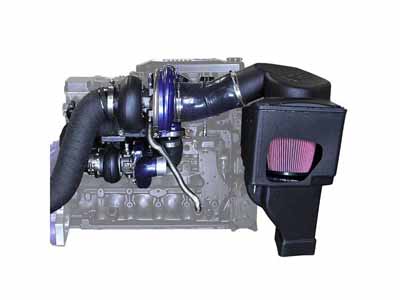 ATS Diesel Performance 202-A35-2272 Aurora 3000/5000 Compound Turbo System Fits 2003-07 5.9L Cummins / ATS Diesel Performance 202-A35-2272 Turbo Kit
