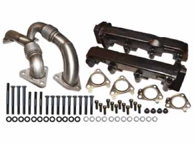 ATS Diesel Performance 204-900-4248 Pulse Flow Exhaust Manifold Kit Fits 2001-2004 6.6L Duramax / ATS Diesel 204-900-4248 Exhaust Manifold
