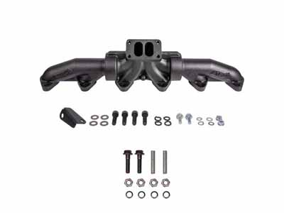 ATS 204-910-2164 Pulse Flow Exhaust Manifold Kit Fits 94-Early 1998 5.9L Cummins 3-Pc T3 / ATS Diesel 204-910-2164 Exhaust Manifold