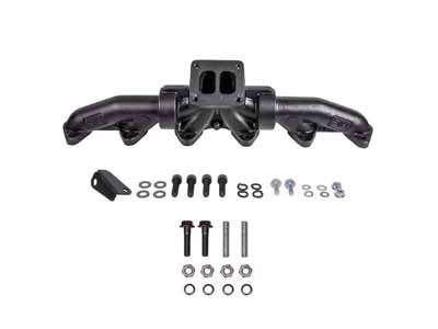 ATS 204-910-2218 Pulse Flow Exhaust Manifold Kit Fits 98.5-2002 5.9L 24V Cummins 3-Pc T3 / ATS Diesel 204-910-2218 Exhaust Manifold
