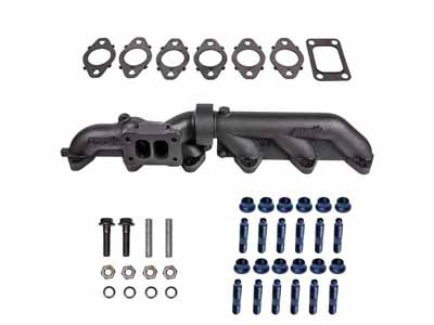 ATS 204-951-2272 Pulse Flow Exhaust Manifold Kit Fits 2003-2007 5.9L Cummins 2-Pc T4 / ATS Diesel 204-951-2272 Exhaust Manifold