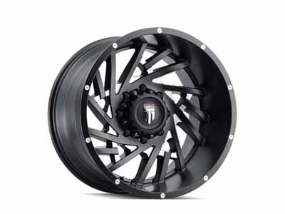 American Truxx AT161-2173M-24 Web AT161 Satin Black Milled 20X10 5-127 -24MM 78.1MM Off Road Wheel / American Truxx AT161-2173M-24 20-inch Wheels