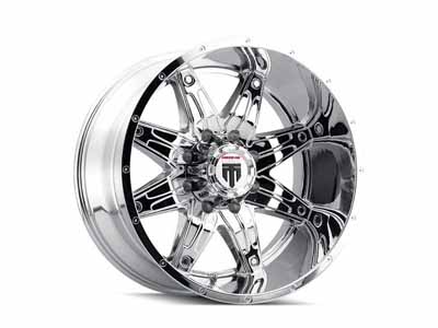 American Truxx AT185-2173C-24 Lonestar AT185 Chrome 20X10 5-127 -24MM 78.1MM Off Road Wheel / American Truxx AT185-2173C-24 20-inch Wheels