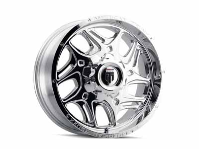 American Truxx AT1900-2981C-12 Sweep AT1900 Chrome 20X9 8-165.1 -12MM 125.2MM Off Road Wheel / American Truxx AT1900-2981C-12 20-inch Wheels