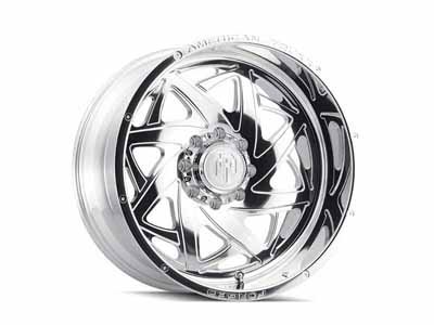 American Truxx ATF1910-24478-76P Forged Kronos ATF1910 Polished 24X14 8-180 -76MM 124.2MM Wheel / American Truxx ATF1910-24478-76P 24-inch Wheels