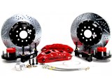 Baer 4261139R 14" Extreme+ Shelby Edition Brake Kit Front Red, 1971-1973 Ford / Baer 4261139R Front Disc Brake Conversion